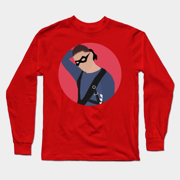 Diego Hargreeves Long Sleeve T-Shirt by byebyesally